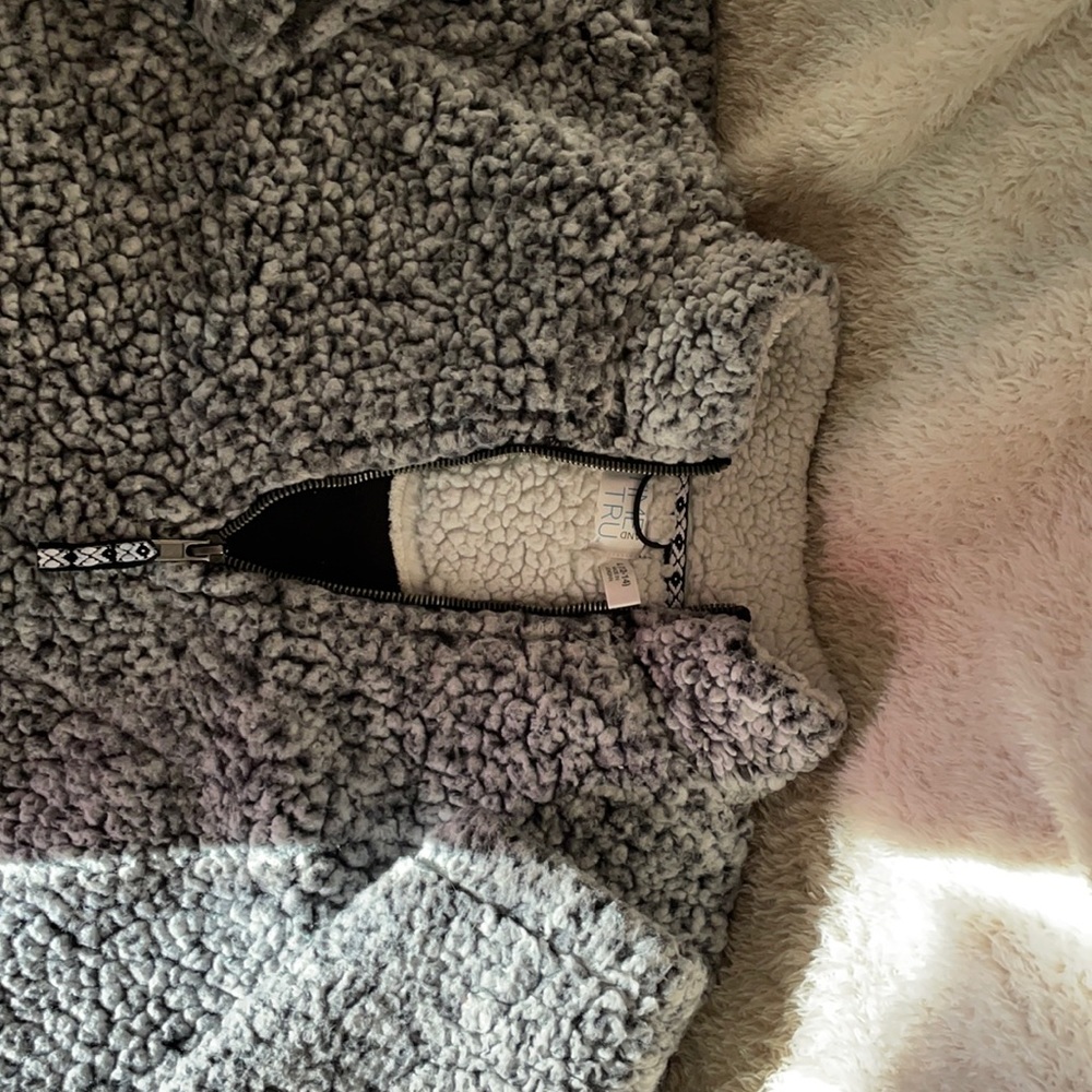 1/4 zip Sherpa